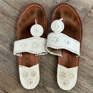 Jack Rogers Women's White Sandals